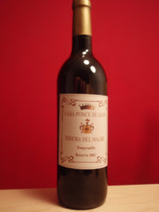 Spanish Wine Reserva 2002
